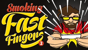 **SMOKING FAST FINGERS 2015** - design posteru 